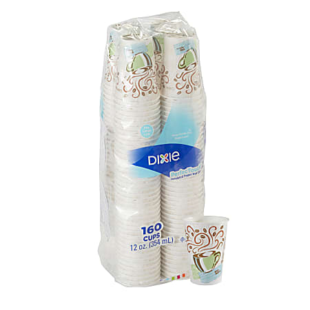 Dixie to Go Insulated Paper Cups, 12 Ounce (176 Count)