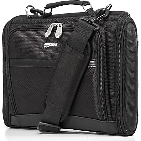 Mobile Edge Express Carrying Case (Briefcase) for 14.1" Notebook, Chromebook - Black - 1680D Ballistic Nylon Body - MEEN214