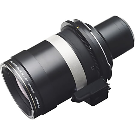Panasonic ET-D75LE20 - Zoom lens - for PT-D12000, DS100, DS8500, DW100, DW8300, DW90, DZ110, DZ8700, RQ35, RZ34; TH-D10000