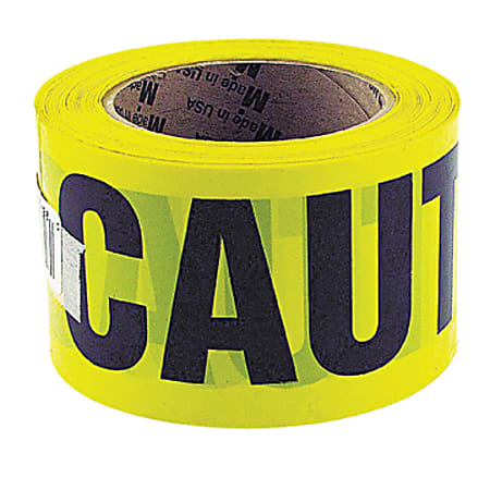 Great Neck Yellow Caution Tape - 1000 ft