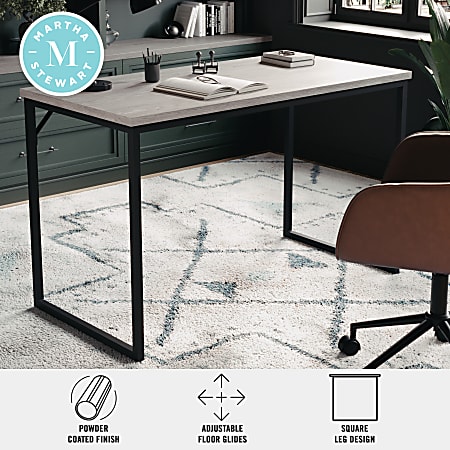 Noah Home Office Parsons Desk with Metal Frame