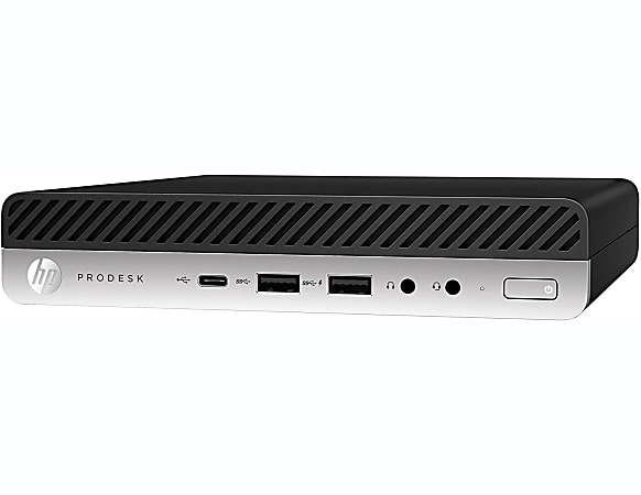 HP ProDesk 600G3 Mini Refurbished Desktop PC, Intel® Core™ i7, 16GB Memory, 512GB Solid State Drive, Windows® 10 Pro, RF610716