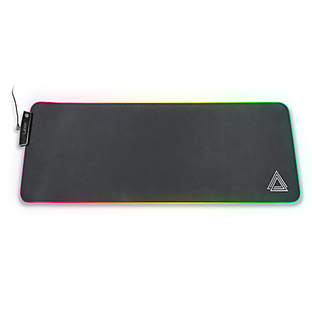 LEXIP Gaming XL Flex Mousepad, 15-3/4” x 31-1/2”, Black, JVAPCM00539