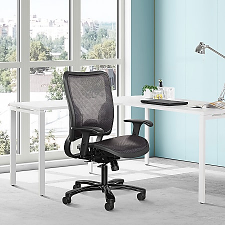 Office Star Big & Tall Double AirGrid Back and Black Mesh Seat Ergonomic  Chair - Everything For Offices