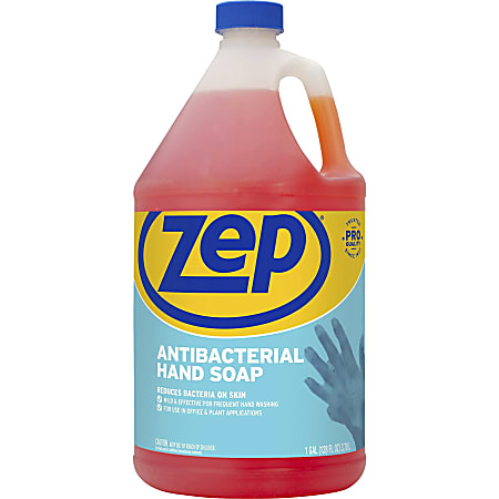 Zep Commercial Cherry Bomb Gel Hand Soap Cleaner Mild Cherry Scent 47.9 Oz  Refill - Office Depot