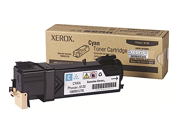 Xerox® 6130 Cyan Toner Cartridge, 106R01278