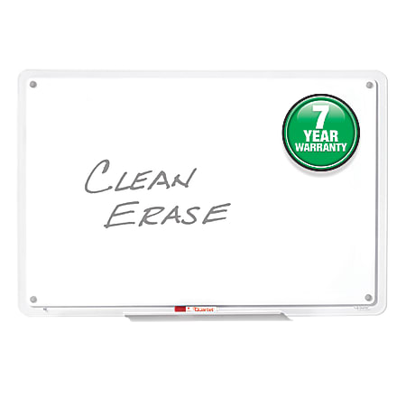 Quartet® Total Erase iQ Unframed Dry-Erase Whiteboard, 7"
