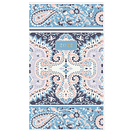 Blue Sky™ Clear Monthly Planner, 3-5/8" x 6-1/8", Cocorrina, January to December 2022, 133469