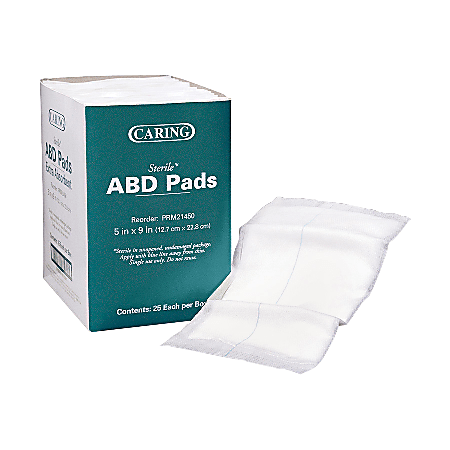 Medline ABD Pads  Sterile & Absorbent Abdominal Pads