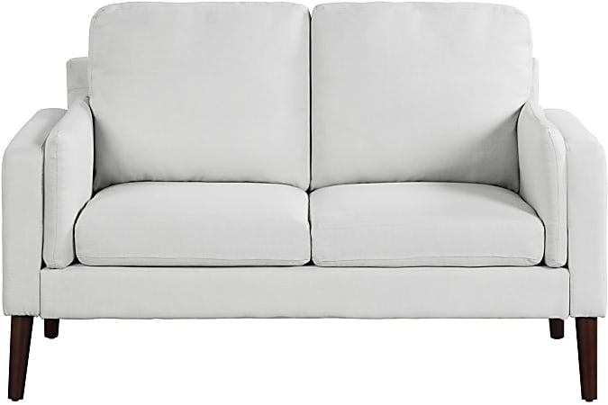 Lifestyle Solutions Scott Loveseat, Light Gray