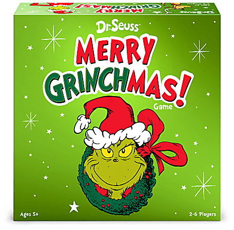 Goliath Games Dr. Seuss Merry Grinchmas Game, Total Qty 1