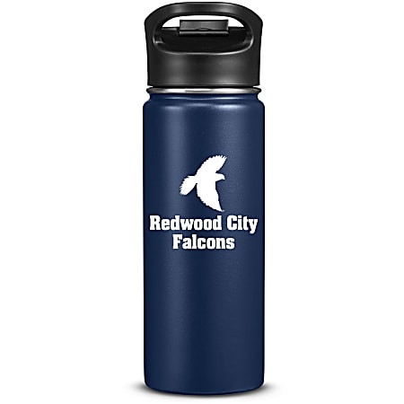 18 oz. Double-Wall Stainless Steel Water Bottle