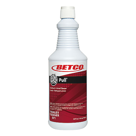Betco Pull Toilet Bowl Cleaners 40 Oz Bottle Case Of 12 - Office Depot