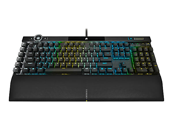 CORSAIR Gaming K100 RGB - Keyboard - backlit - USB - key switch: CHERRY MX Speed - black