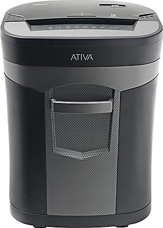 Ativa 10-Sheet Micro-Cut Shredder Review | Shredder Box