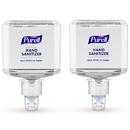 PURELL Brand Advanced Foam Hand Sanitizer ES6 Refill, Clean Scent, 40.6 OZ, Pack Of 2