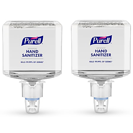 PURELL Brand Advanced Foam Hand Sanitizer ES6 Refill, Clean Scent, 40.6 OZ, Pack Of 2