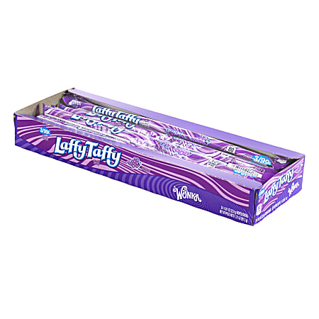 Laffy Taffy Ropes, Grape, Tray Of 24