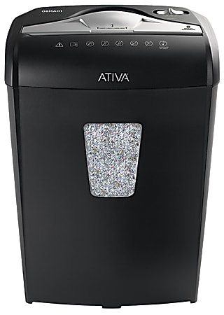 Ativa® 8-Sheet Micro-Cut Shredder, 08MA01