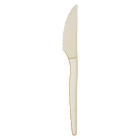 Eco-Products® Cutlery, 7"L, Knives, Beige, Pack Of 50