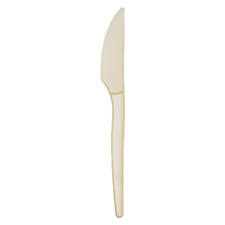Eco-Products® Cutlery, 7"L, Knives, Beige, Pack Of 50