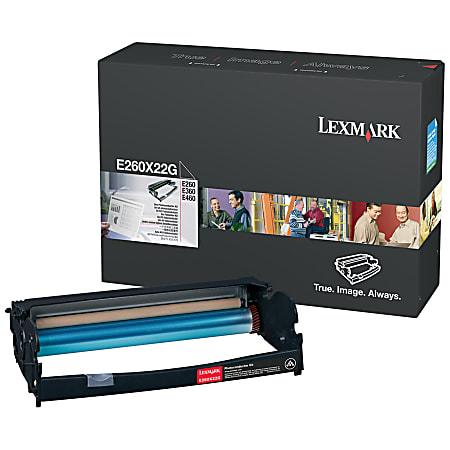 Lexmark™ E260X22G Black Laser Photoconductor Kit