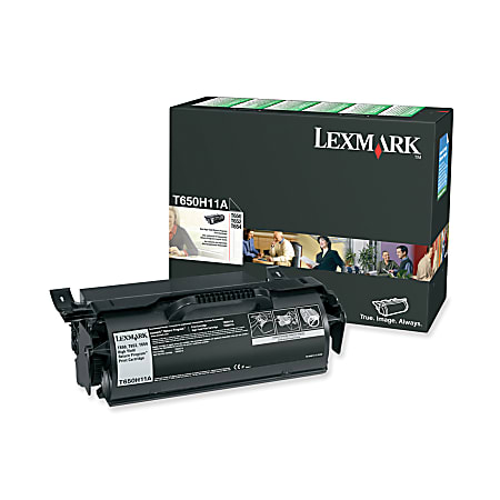 Lexmark™ T650H11A Black High Yield Toner Cartridge