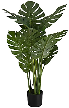 Monarch Specialties Sadie 45”H Artificial Plant With Pot, 45”H x 26”W x 22"D, Green