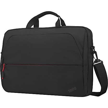 Lenovo Carrying Case for 13 to 14 Lenovo Notebook Black Polyester Polyethylene Terephthalate PET Nylon Exterior Material Shoulder Strap Trolley Strap 10.4 Height x 14.6 Width x 2 Depth ODP Business So...