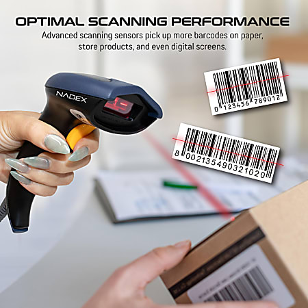 Nadex Coins NXTE 1891 Handheld Barcode Laser Scanner For ...