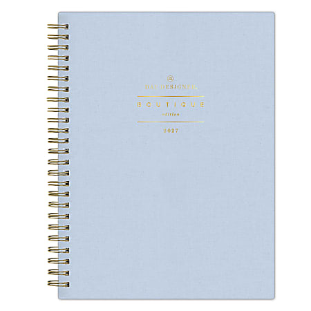 2027 Blue Sky Day Designer Boutique Light Blue Dashboard Planner 6x8 ...