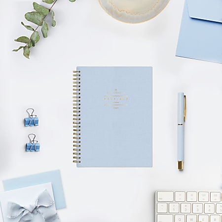 2027 Blue Sky Day Designer Boutique Light Blue Dashboard Planner 6x8 ...