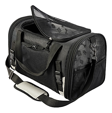 Mobile Dog Gear Pet Carrier Plus For Small Dogs, Black