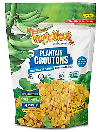 TropicMax Plantain Croutons, 5 Oz
