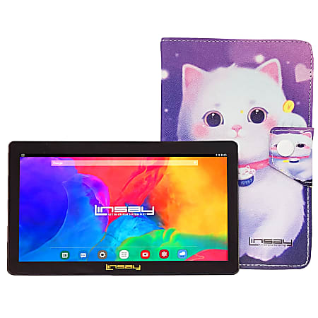 Linsay F7 Tablet, 7" Screen, 2GB Memory, 64GB Storage, Android 13, Kitty