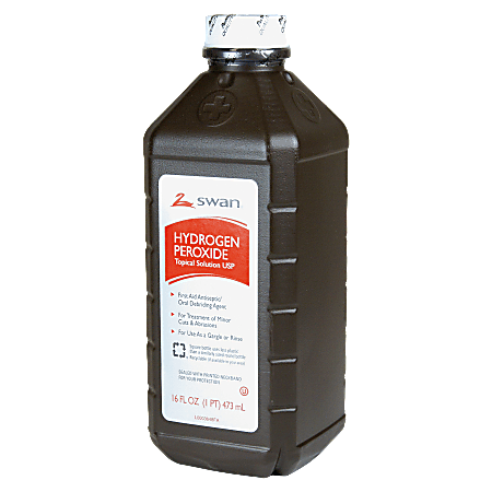 Swan Hydrogen Peroxide, 16 Oz.