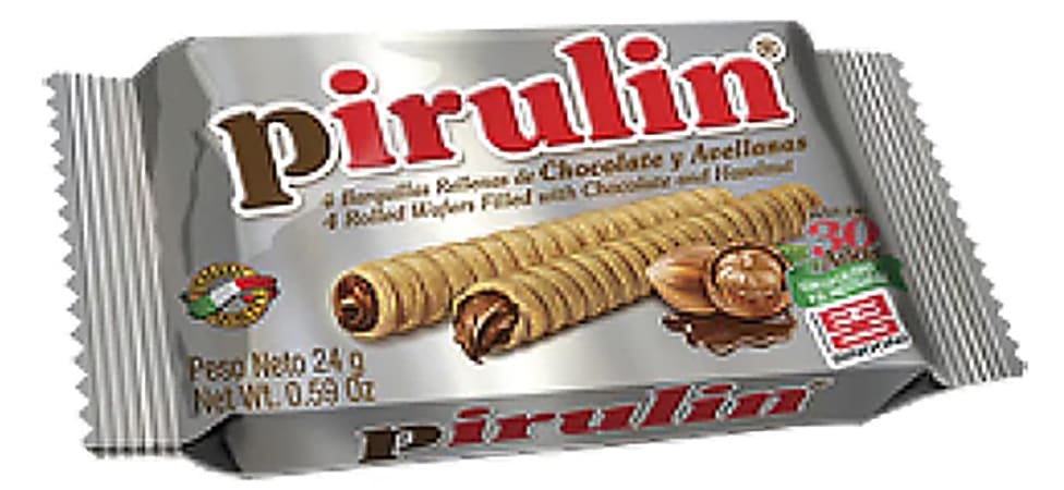 Pirucream Chocolate Cookie Wafers, 0.85 Oz, Pack Of 4 Wafers