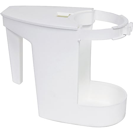 Impact Products Super Toilet Bowl Caddy - White - Plastic - 12 / Carton