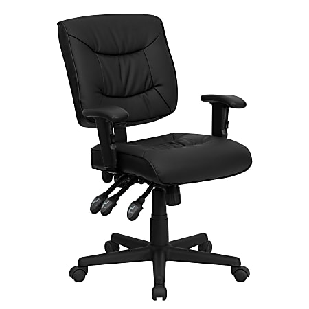 Office chair with low arms best sale