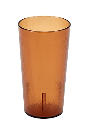 HUBERT® 16 oz Clear SAN Plastic Tumbler