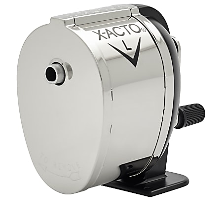 X-Acto® Model L Standard Pencil Sharpener, Silver