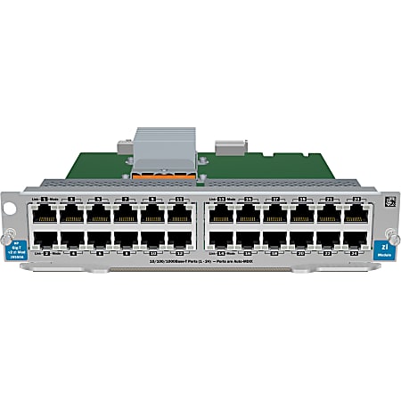 HPE 24-Port Gig-T v2 zl Rfrbd Module - 24 x RJ-45 10/100/1000Base-T LAN1