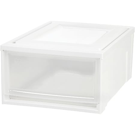 IRIS Stackable Storage Box Drawer - External Dimensions: 19.6 IRIS Stackable Storage Box Drawer - External Dimensions: 19.6