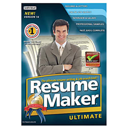 ResumeMaker® Professional Ultimate, Traditional Disc