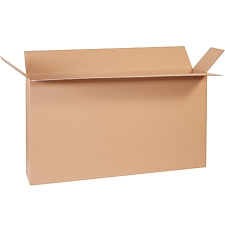 Partners Brand Side-Loading Boxes, 28"H x 8"W x 54"D, Kraft, Bundle Of 5