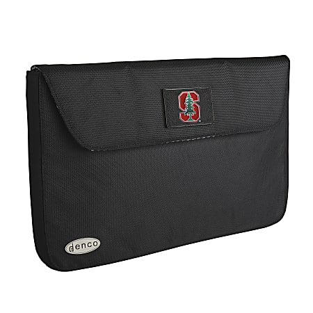 Denco Sports Luggage NCAA Laptop Case With 17" Laptop Pocket, Stanford Cardinal, Black