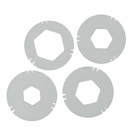 San Jamar Cup Dispenser Gasket Kit, White