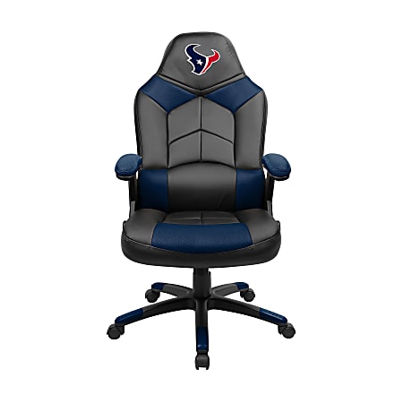Imperial NFL Faux Leather Oversized Computer Gaming Chair Houston Texans Office Depot