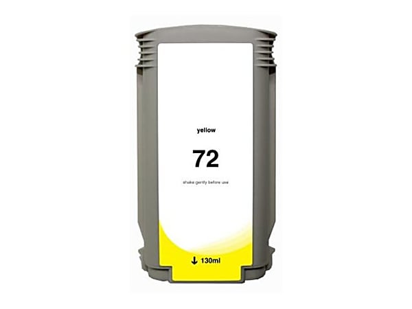 Clover Imaging Group Wide Format - 130 ml - High Yield - yellow - compatible - ink cartridge (alternative for: HP 72) -  - WH72Y