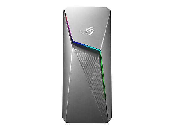 ASUS ROG Strix GL10DH PH772 - Tower - Ryzen 7 3700X / 3.6 GHz - RAM 16 GB - SSD 512 GB - NVMe, HDD 1 TB - GF RTX 2070 SUPER - GigE - WLAN: 802.11a/b/g/n/ac, Bluetooth 5.0 - Win 10 Home 64-bit - monitor: none - iron gray